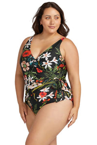 Artesands Wander Lost Hayes D / DD Cup Underwire One Piece Splash Swimwear Swimwear