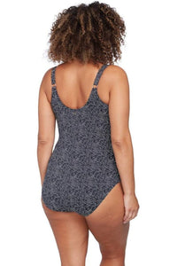 Artesands Zig Zag Delacroix One Piece - Black Splash Swimwear One Pieces