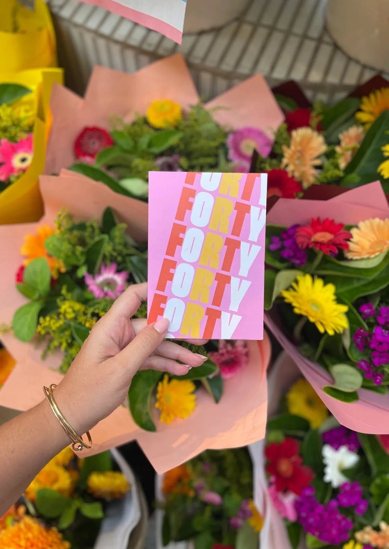 Bad on Paper Forty - Greeting Card Forty - Greeting Card Splash Swimwear Accessories ACGC040