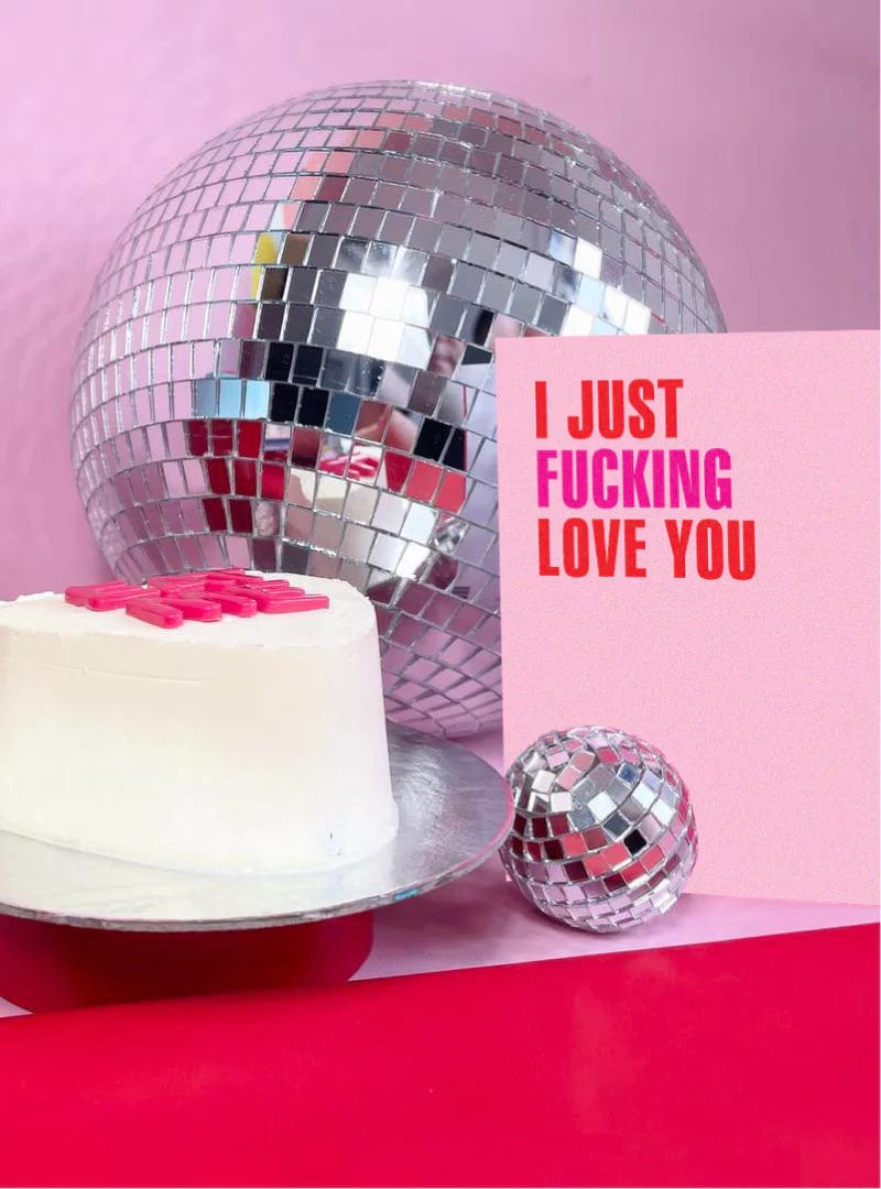 Bad on Paper I Just Fucking Love You Greeting Card SSGC001 Splash Swimwear Accessories SSGC001