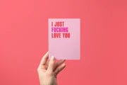 Bad on Paper I Just Fucking Love You Greeting Card SSGC001 Splash Swimwear Accessories SSGC001