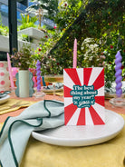 Bad on Paper The Best Thing About My Year? Greeting Card The Best Thing About My Year? Greeting Card Splash Swimwear Accessories CGC013