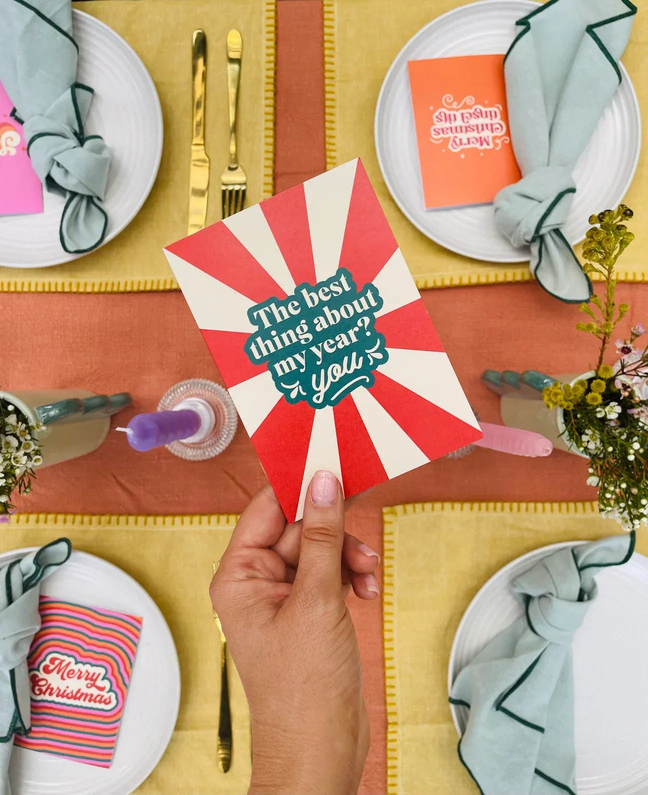 Bad on Paper The Best Thing About My Year? Greeting Card The Best Thing About My Year? Greeting Card Splash Swimwear Accessories CGC013