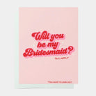 Bad on Paper Will you be my bridesmaid? - Pink Bridal Shower 57637581001401 Will you be my bridesmaid? - Pink Bridal Shower Splash Swimwear Accessories BPGC004