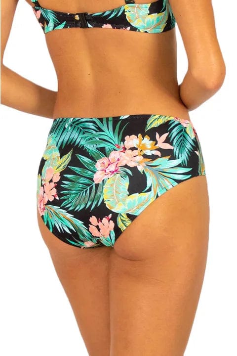 Bermuda Mid Pant - Black - Baku - Splash Swimwear  - Baku, bikini bottoms, June23, women swimwear - Splash Swimwear 