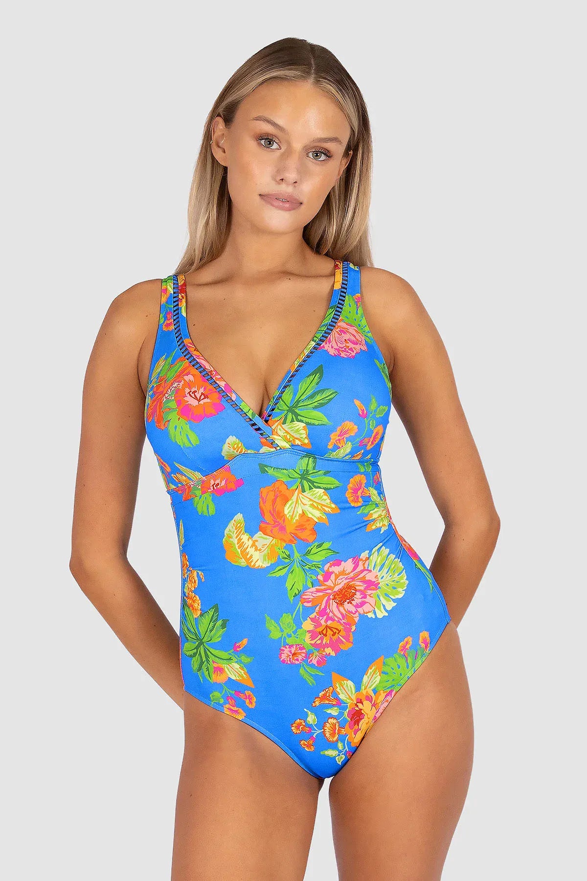 Baku Baku Cala Luna E/F One Piece - Raspberry Cala Luna E.f Op | Baku Splash Swimwear One Pieces