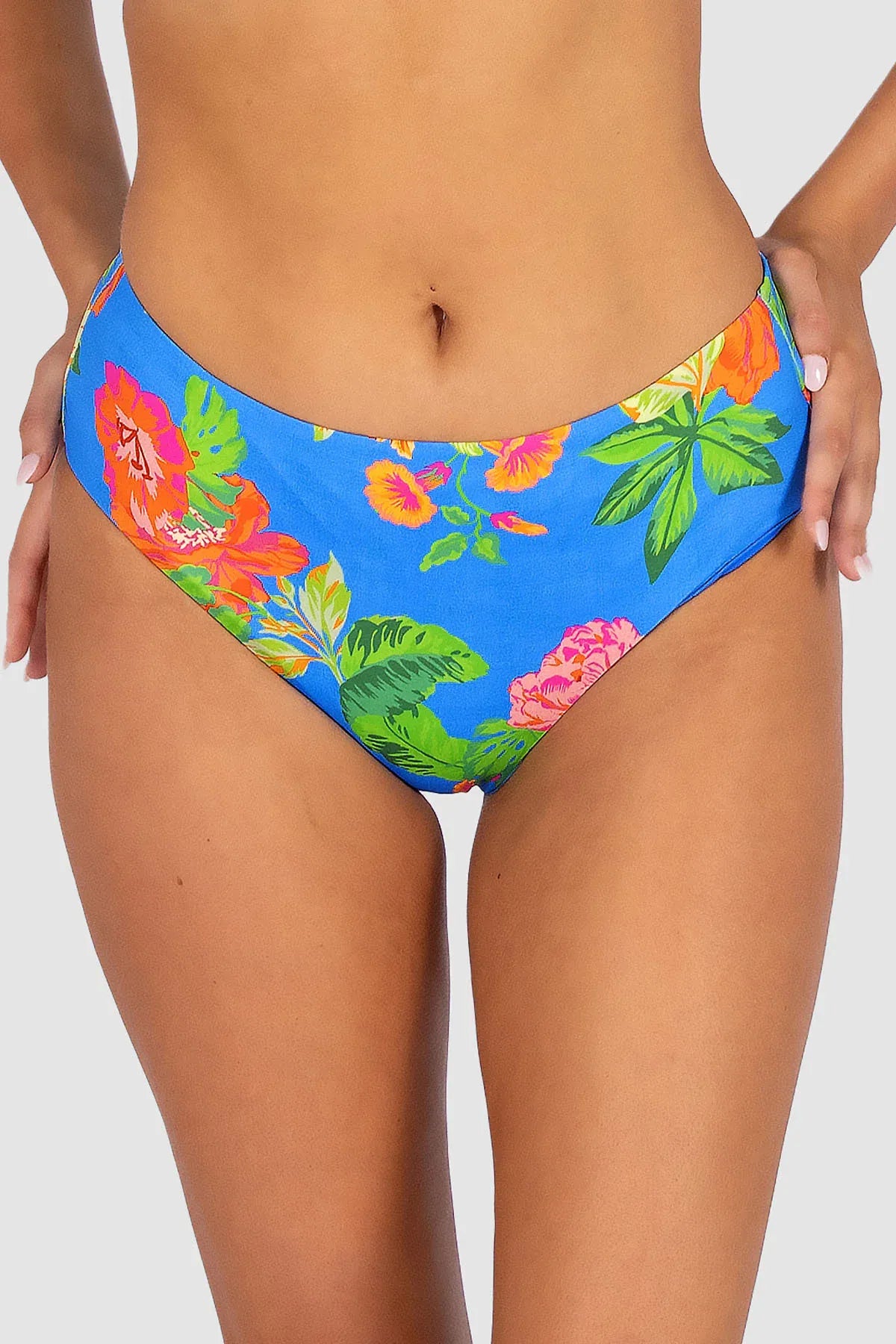 Baku Baku Cala Luna Mid Pant Cala Luna Mid Pant | Baku Splash Swimwear Bikini Bottoms