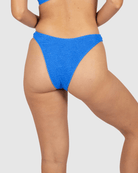 Baku Baku Ibiza Cheeky High Cut Bikini Bottom- Maya Blue Baku Ibiza Cheeky High Cut Bikini Bottom- Maya Blue Splash Swimwear
