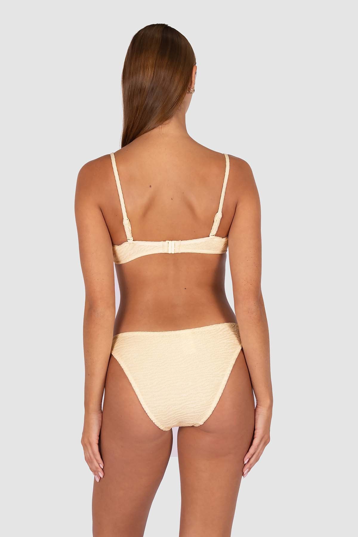 Baku Baku Ibiza Ring Hipster - Shell Baku Ibiza Ring Hipster - Shell Splash Swimwear Bikini Bottoms