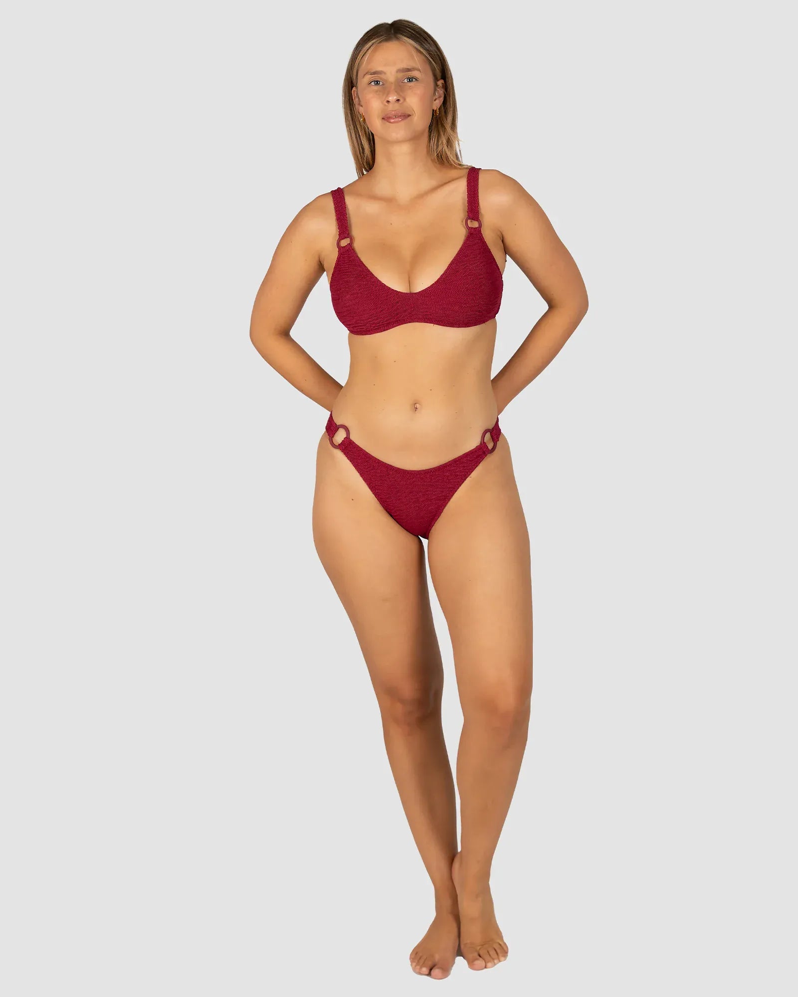Baku Baku Ibiza Scoop Bralette Baku Ibiza Scoop Bralette - Maya Blue | Australia Splash Swimwear Bikini Tops