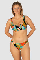 Baku Baku Kokomo Regular Hipster Bikini Bottom - Black Baku Kokomo Regular | Baku Splash Swimwear Bikini Bottoms