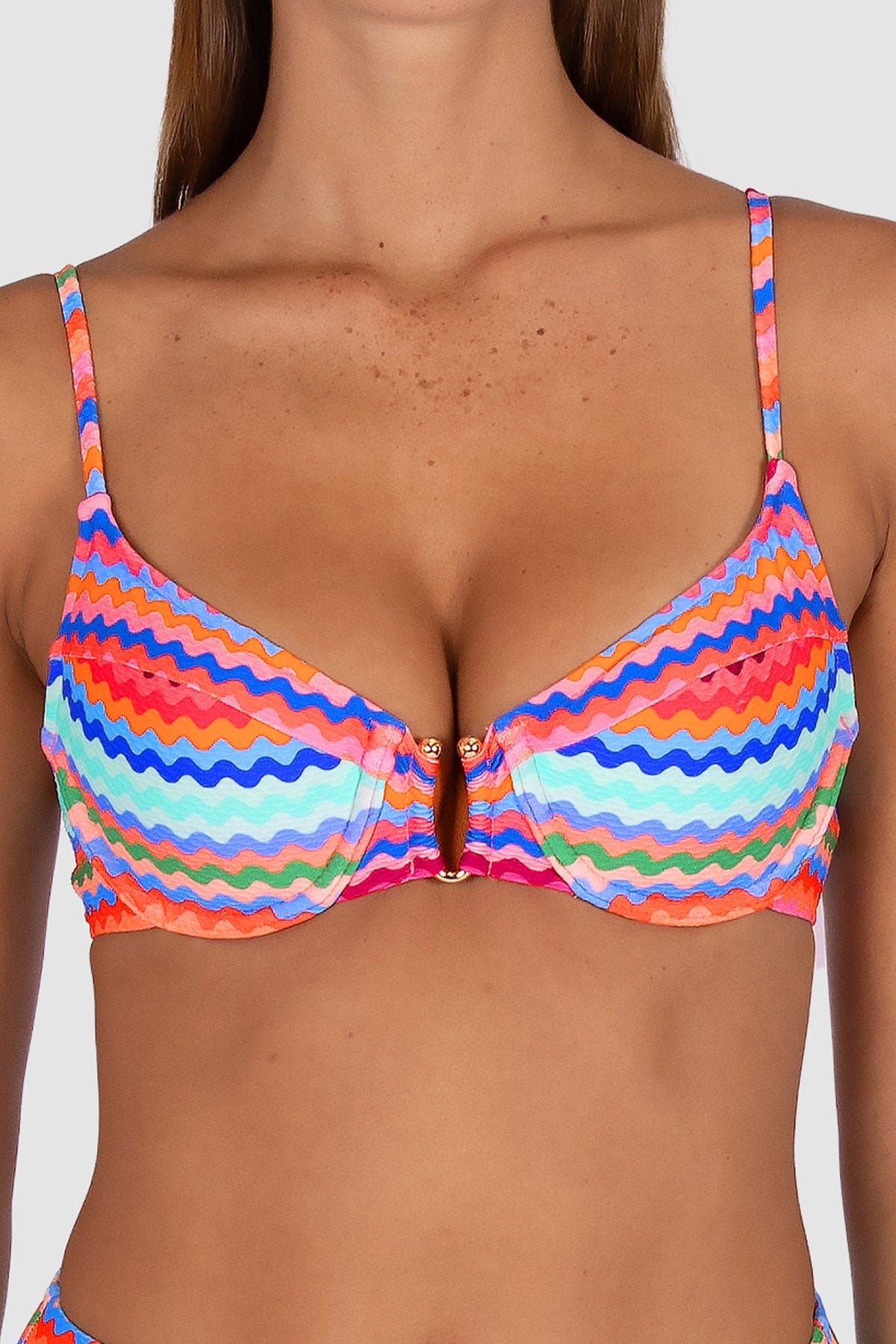 Baku Baku La Mer B.c Bra - Pink Sands Baku La Mer B.c Bra - Pink Sands Splash Swimwear Bikini Tops