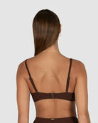Baku Baku Positano D/DD Balconette Bikini Bra Top - Mocha Baku Positano Booster Halter Bikini Bra Top - Mocha Splash Swimwear Bikini Tops