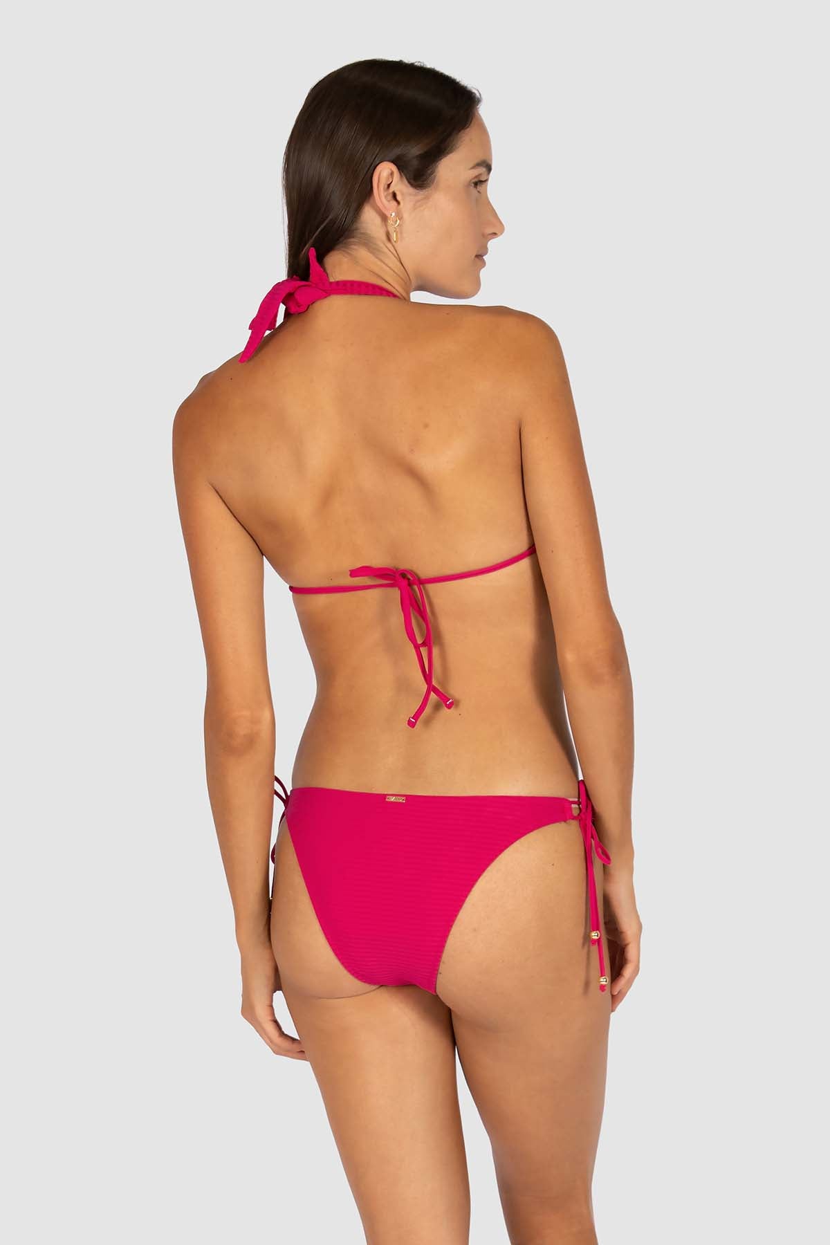 Baku Baku Positano Loopside Rio Bikini Bottom - Peony Baku Positano Loopside Rio Bikini Bottom - Peony Splash Swimwear Bikini Bottoms