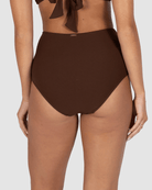 Baku Baku Positano Ultra High Waist Bikini Bottom - Mocha Baku Positano Ultra High Waist Bikini Bottom - Mocha Splash Swimwear