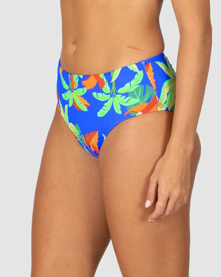 Baku Baku Rio Grande Mid Pant - Electric Baku Rio Grande Mid Pant - Electric Splash Swimwear