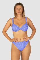 Baku Baku Riviera D-E Wrap Bra & High Waist Cheeky Pant Bikini Set - Sapphire BRA709RIV+PANT828RIV-10 Baku Riviera D-E Wrap Bra & High Waist Cheeky Pant Bikini Set - Sapphire Splash Swimwear Bikini Set 10 35689761033209