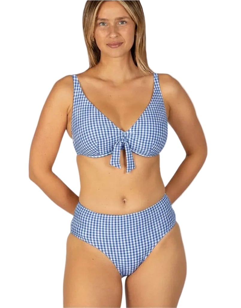 Baku Baku Riviera F Cup Tri Top - Sapphire Baku Riviera F Cup Tri Top - Sapphire Splash Swimwear Bikini Tops