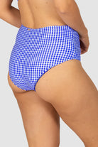 Baku Baku Riviera High Waist - Sapphire Baku Riviera High Waist - Sapphire Splash Swimwear Bikini Bottoms