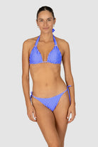 Baku Baku Riviera Rio Tie Side Pant - Sapphire Baku Riviera Rio Tie Side Pant - Sapphire Splash Swimwear Bikini Bottoms