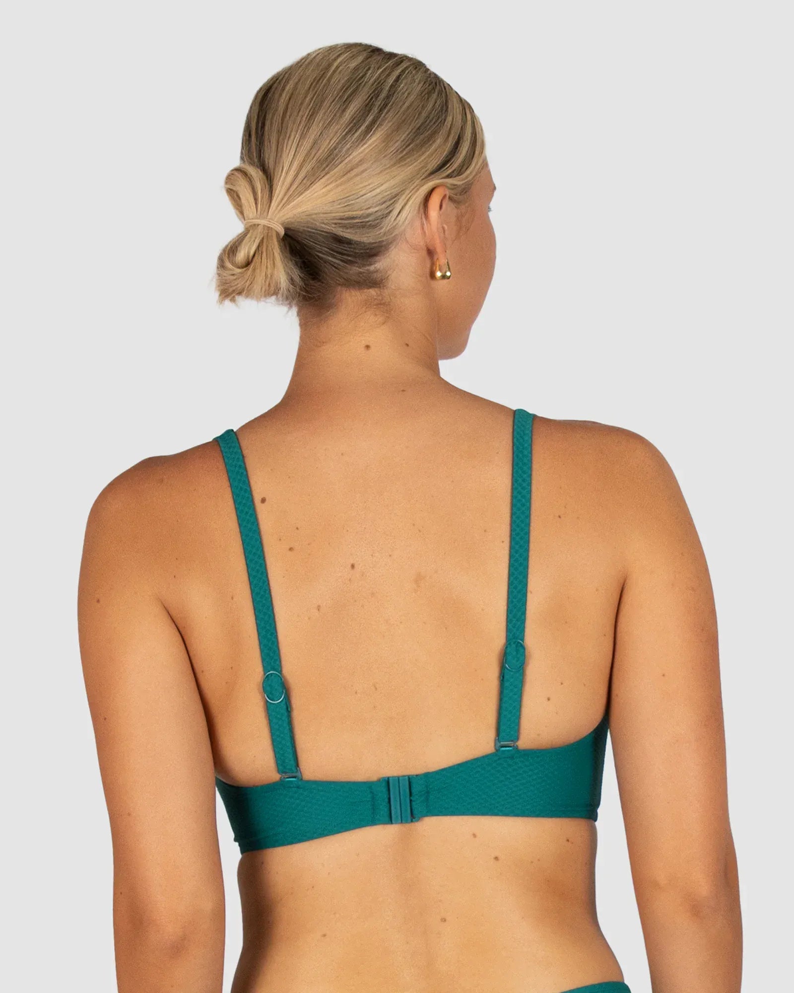 Baku Baku Rococco D/E Wrap Bra - Jungle Baku Rococco D/E Wrap Bra - Jungle Splash Swimwear Bikini Tops