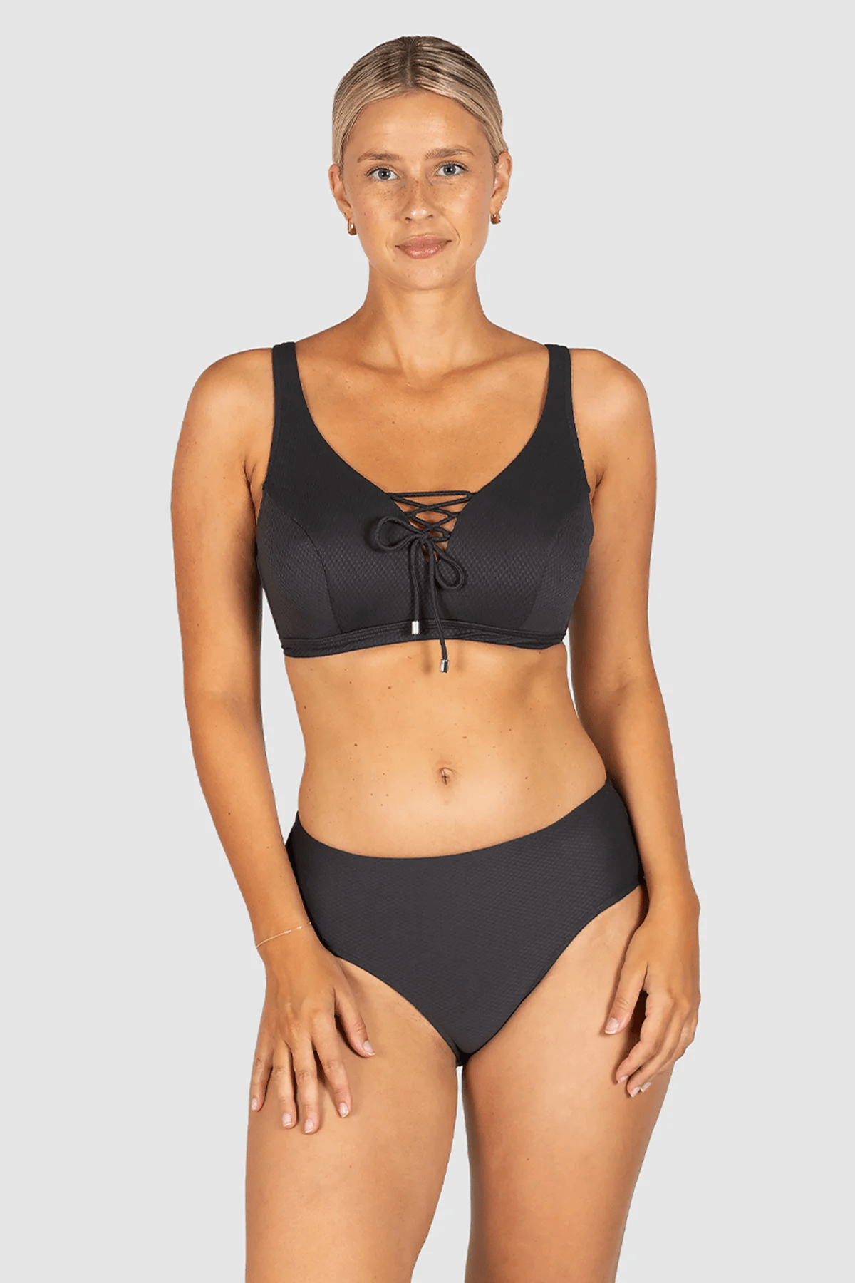 Baku Baku Rococco EFG Lace Bikini Bra Top - Cacao Baku Rococco EFG Lace Bikini Bra Top - Cacao Splash Swimwear