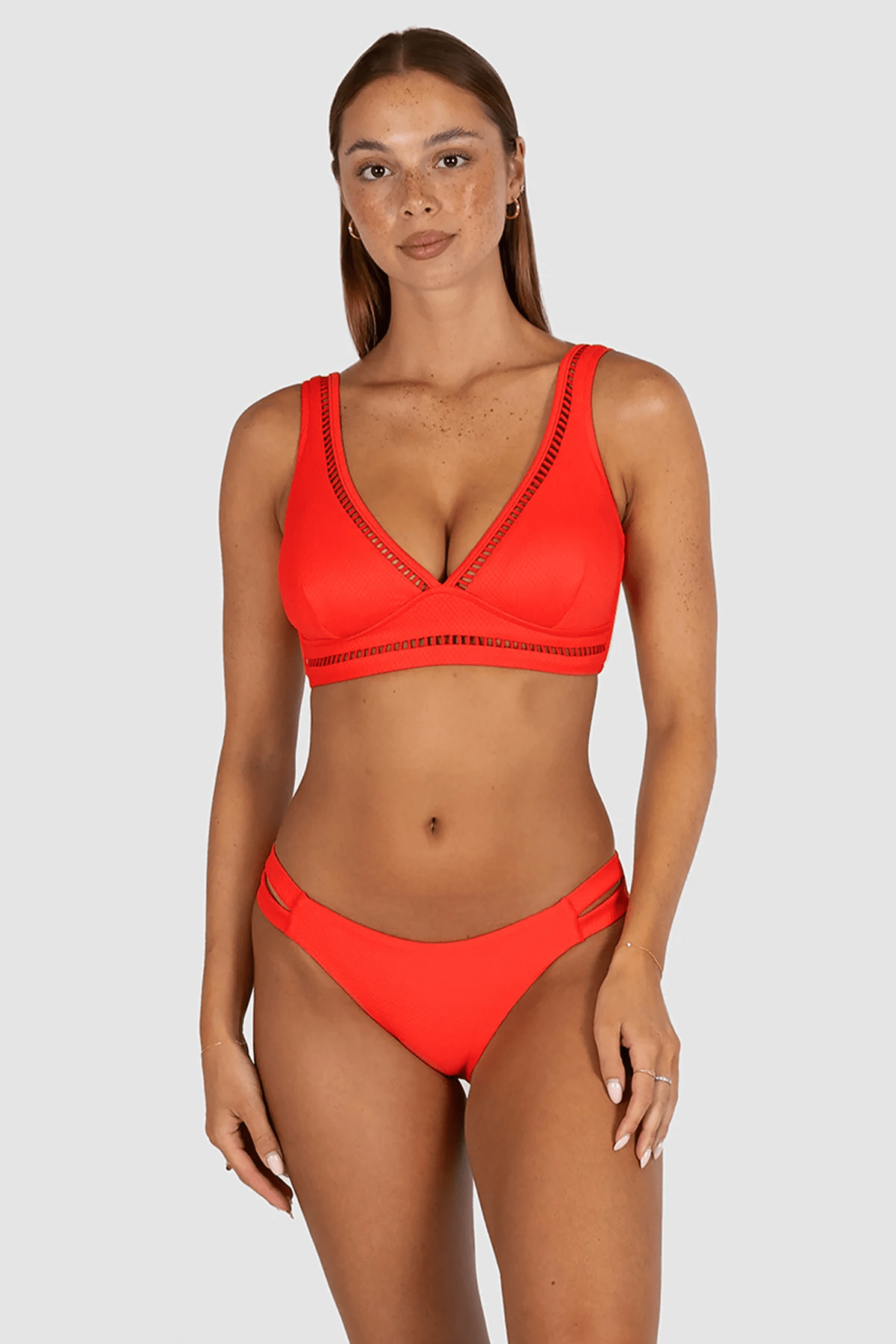 Baku Baku Rococco Hipster - Flame Baku Rococco Hipster - Flame Splash Swimwear Bikini Bottoms