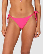 Baku Baku Rococco Rio Tieside - Dragonfruit Baku Rococco Rio Tieside - Dragonfruit Splash Swimwear Cheeky Bikini Bottoms
