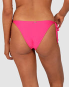 Baku Baku Rococco Rio Tieside - Dragonfruit Baku Rococco Rio Tieside - Dragonfruit Splash Swimwear Cheeky Bikini Bottoms