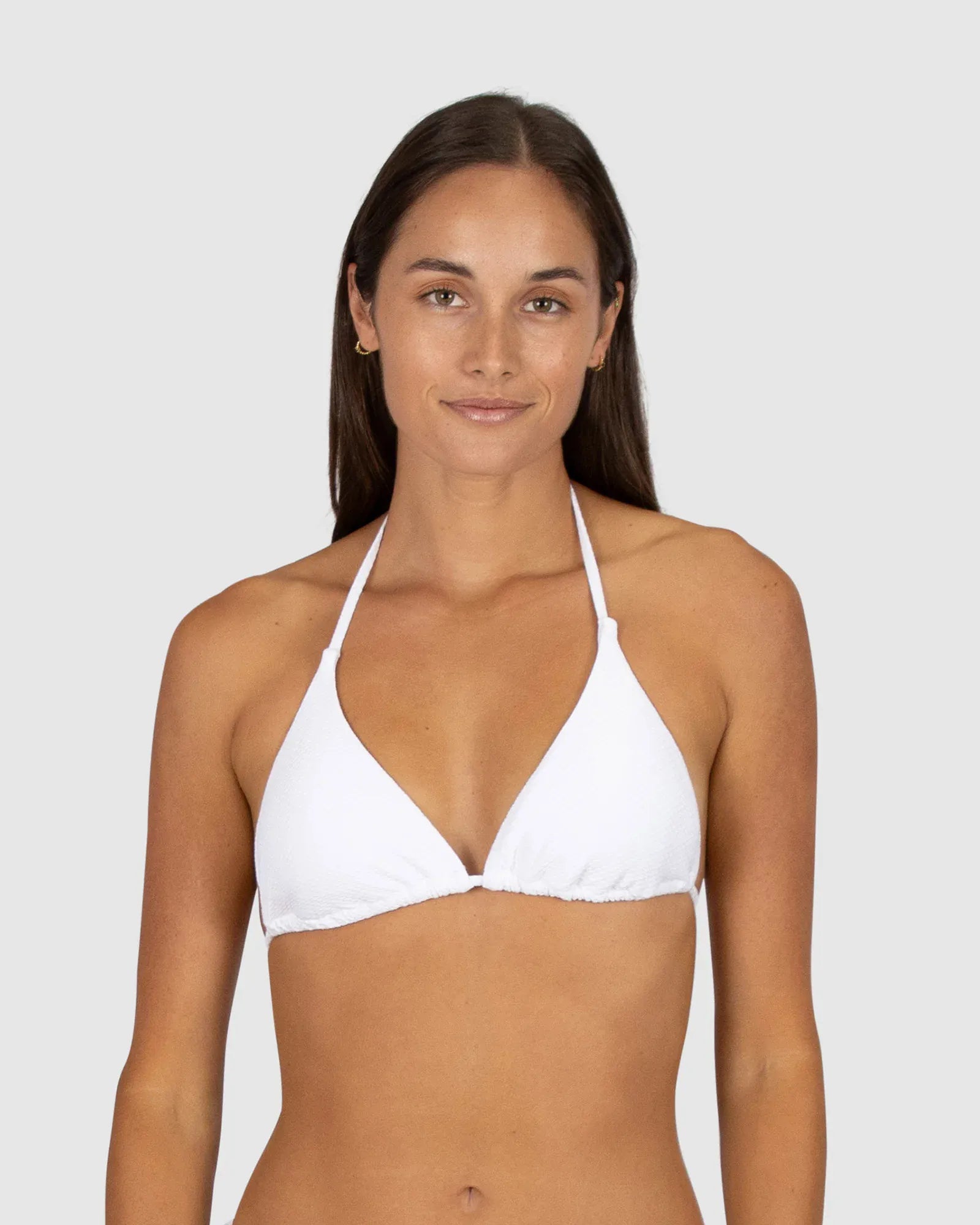 Baku Baku Rococco Slide Tri - White Baku Rococco Slide Tri - White Splash Swimwear Bikini Tops