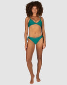 Baku Baku Rococco Tie Side Hipster Bikini Bottom - Jungle Baku Rococco Tie Side Hipster Bikini Bottom - Jungle Splash Swimwear Bikini Bottoms