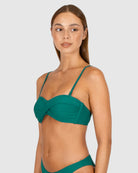 Baku Baku Rococco Twist  Bandeau Bikini Top* Baku Rococco Bandeau Bra Bikini Top | Australia Splash Swimwear Bikini Tops