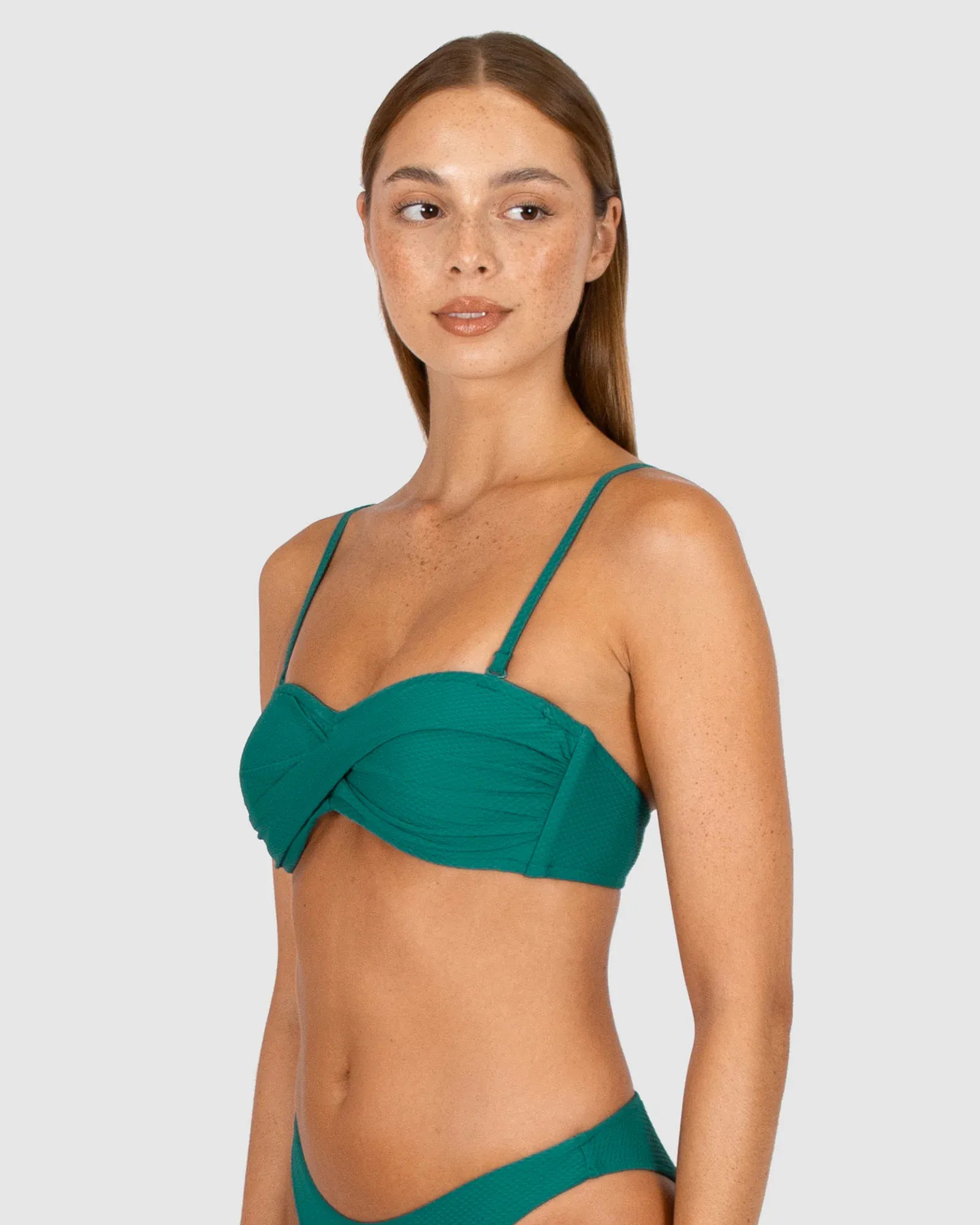 Baku Baku Rococco Twist  Bandeau Bikini Top* Baku Rococco Bandeau Bra Bikini Top | Australia Splash Swimwear Bikini Tops