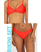 Baku Baku Rococco Twist Bralette and Hipster Pant - Flame Baku Rococco Twist Bralette and Hipster Pant - Flame Splash Swimwear Bikini Set 6 1000030036