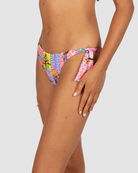 Baku Baku Sardinia 70's Tie Side - Lemon Baku Sardinia 70's Tie Side - Lemon Splash Swimwear