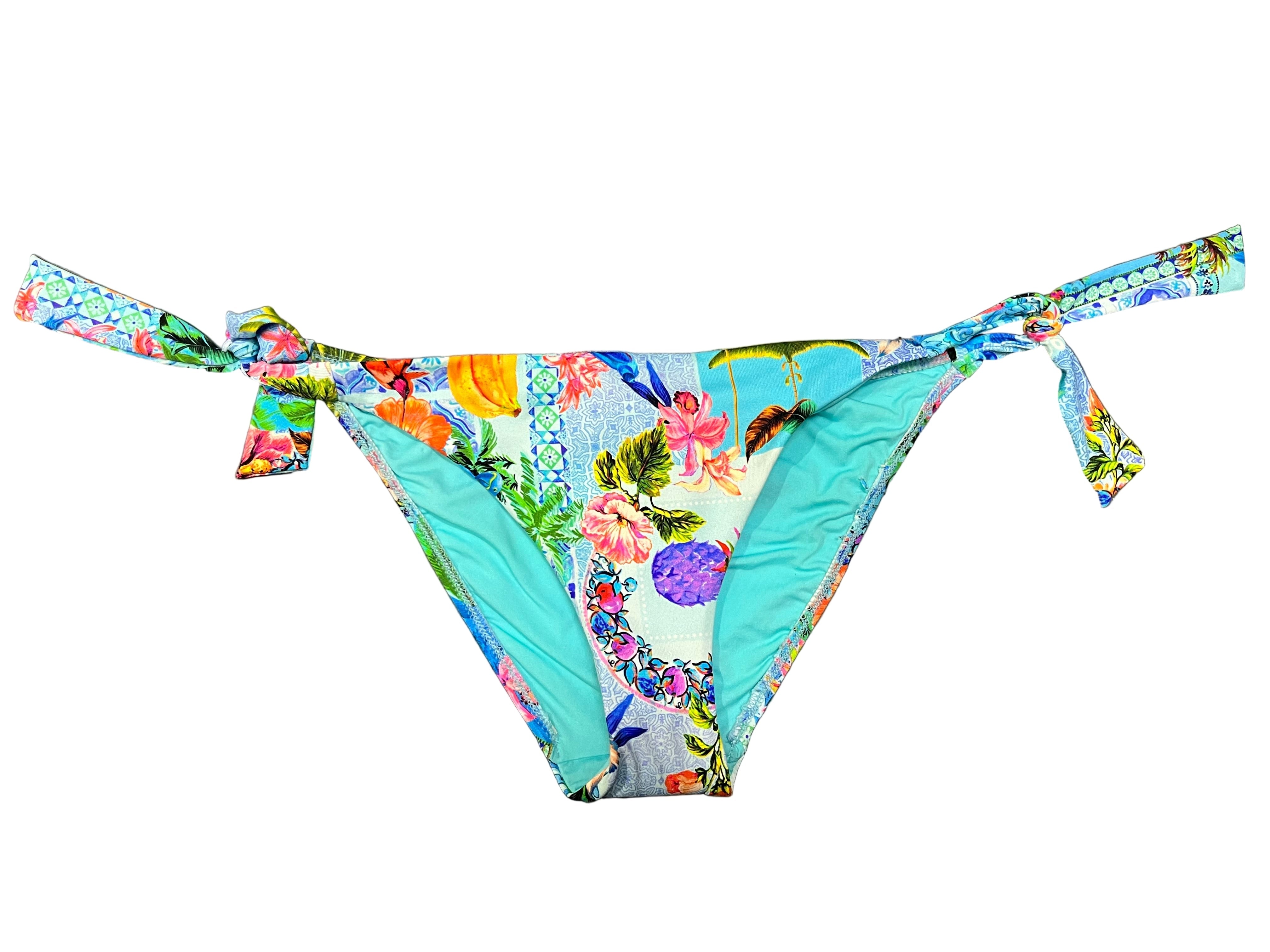 Baku Baku Sardinia 70's Tie Side - Ocean Baku Sardinia 70's Tie Side - Ocean Splash Swimwear