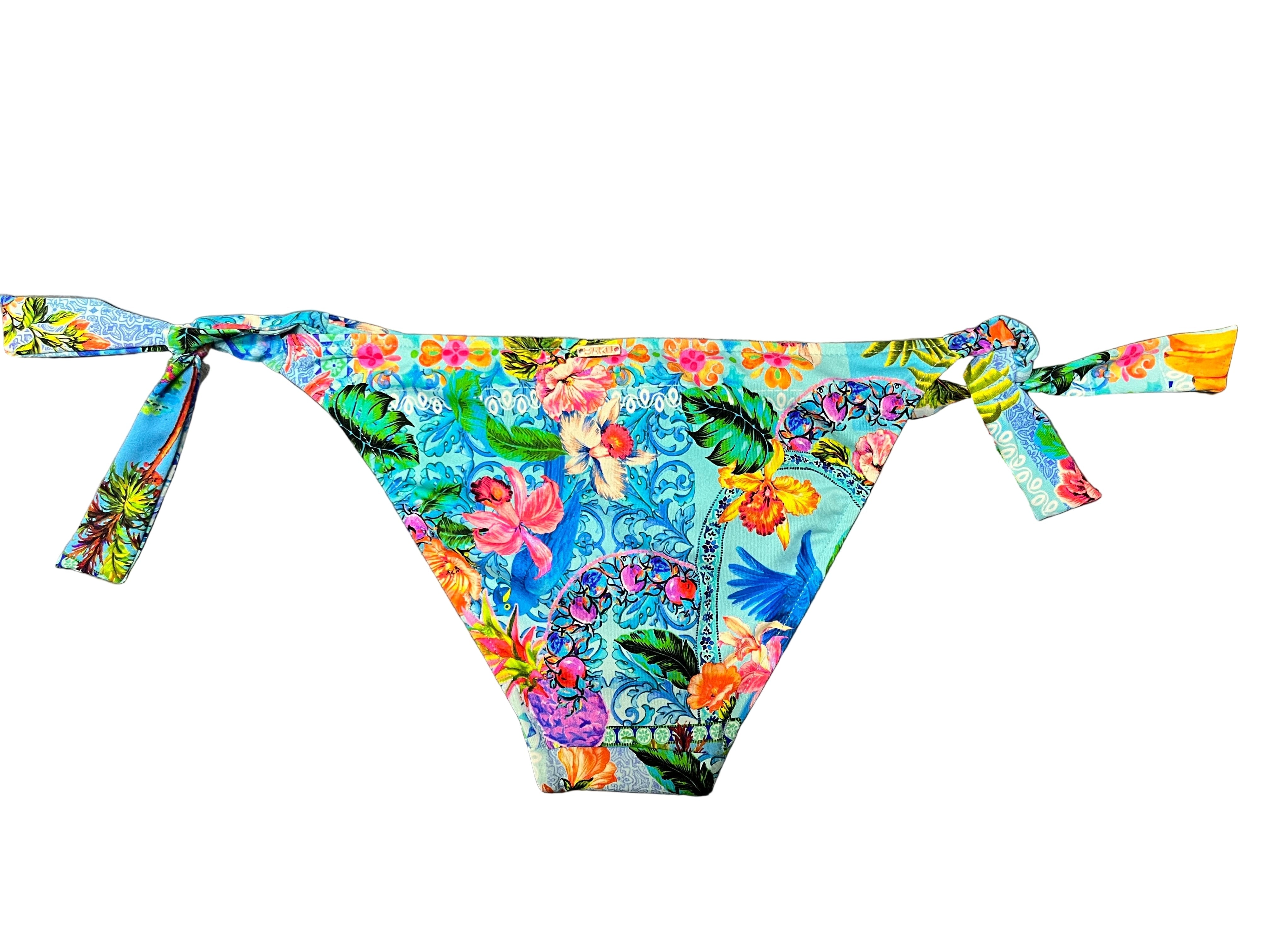 Baku Baku Sardinia 70's Tie Side - Ocean Baku Sardinia 70's Tie Side - Ocean Splash Swimwear