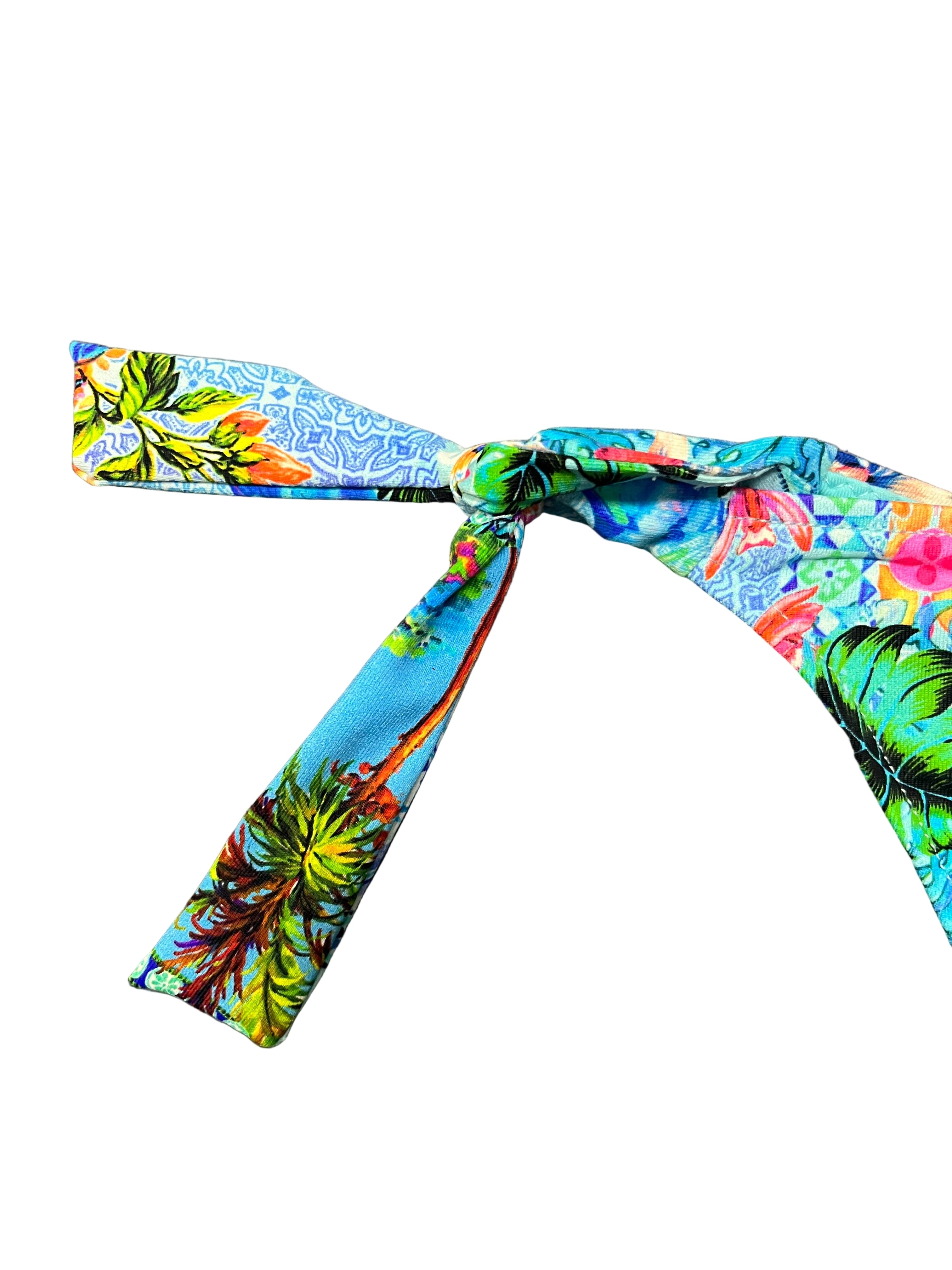 Baku Baku Sardinia 70's Tie Side - Ocean Baku Sardinia 70's Tie Side - Ocean Splash Swimwear