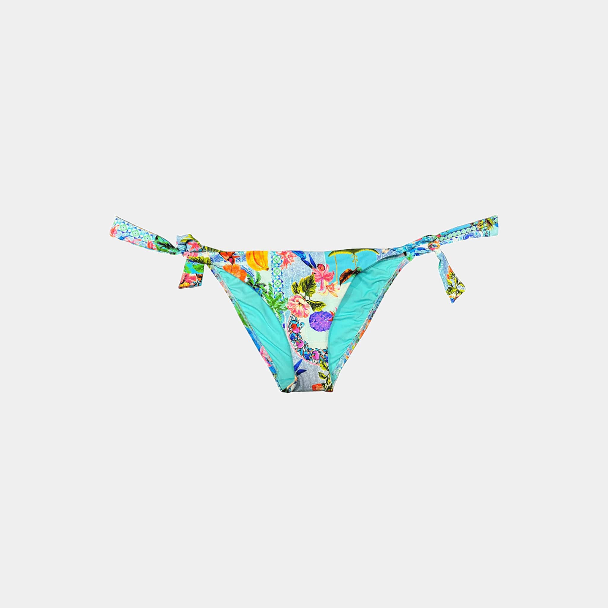 Baku Baku Sardinia 70's Tie Side - Ocean Baku Sardinia 70's Tie Side - Ocean | Australia Splash Swimwear Bikini Bottoms