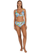 Baku Baku Sardinia C-D Longline Bikini Bra Top- Ocean Baku Sardinia C-D Longline Bikini Bra Top- Ocean Splash Swimwear