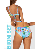 Baku Baku Sardinia C-D Longline Bikini Bra Top & Twist Band Regular Bikini Bottom - Ocean Baku Sardinia C-D Longline Bikini Bra Top & Twist Band Regular Bikini Bottom - Ocean Splash Swimwear Bikini Set 16