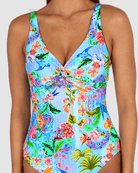 Baku Baku Sardinia C-DD Twist One Piece - Ocean Baku Sardinia C-DD Twist One Piece - Ocean Splash Swimwear