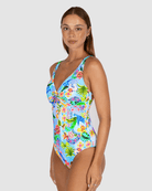 Baku Baku Sardinia C-DD Twist One Piece - Ocean Baku Sardinia C-DD Twist One Piece - Ocean Splash Swimwear