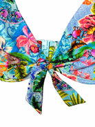 Baku Baku Sardinia F Cup Triangle Bikini Bra Top - Ocean Baku Sardinia F Cup Triangle Bikini Bra Top - Ocean Splash Swimwear