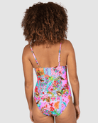 Baku Baku Sardinia Grecian One Piece - Lemon Baku Sardinia Grecian One Piece - Lemon Splash Swimwear