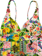 Baku Baku Sardinia Grecian One Piece - Lemon Baku Sardinia Grecian One Piece - Lemon Splash Swimwear