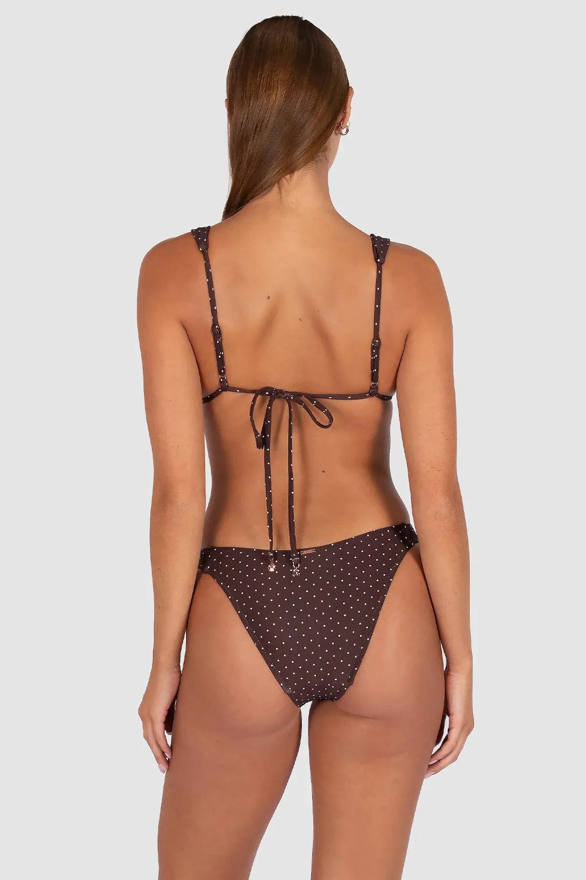 Baku Baku Sundancer Cheeky Pant - Cocoa Baku Sundancer Cheeky Pant - Cocoa Splash Swimwear Bikini Bottoms