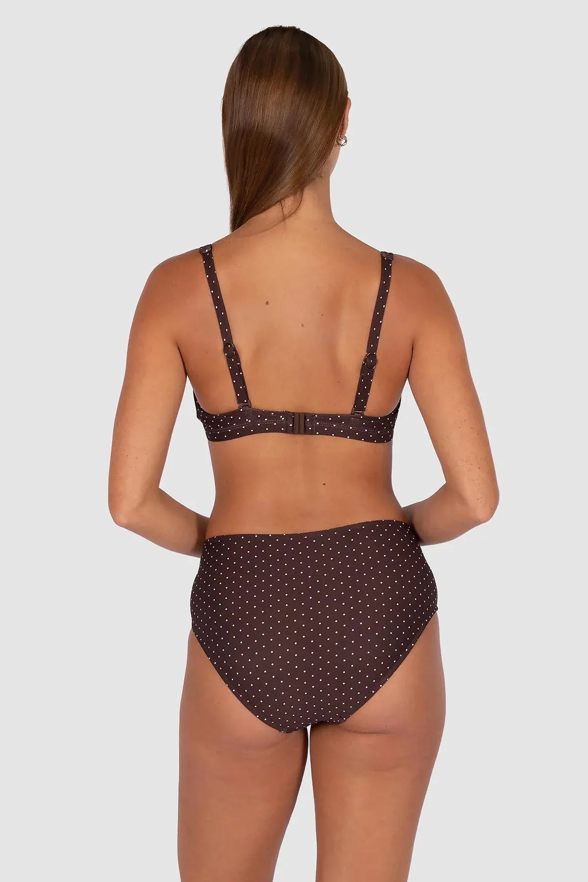 Baku Baku Sundancer Mid Pant - Cocoa Baku Sundancer Mid Pant - Cocoa Splash Swimwear Bikini Bottoms