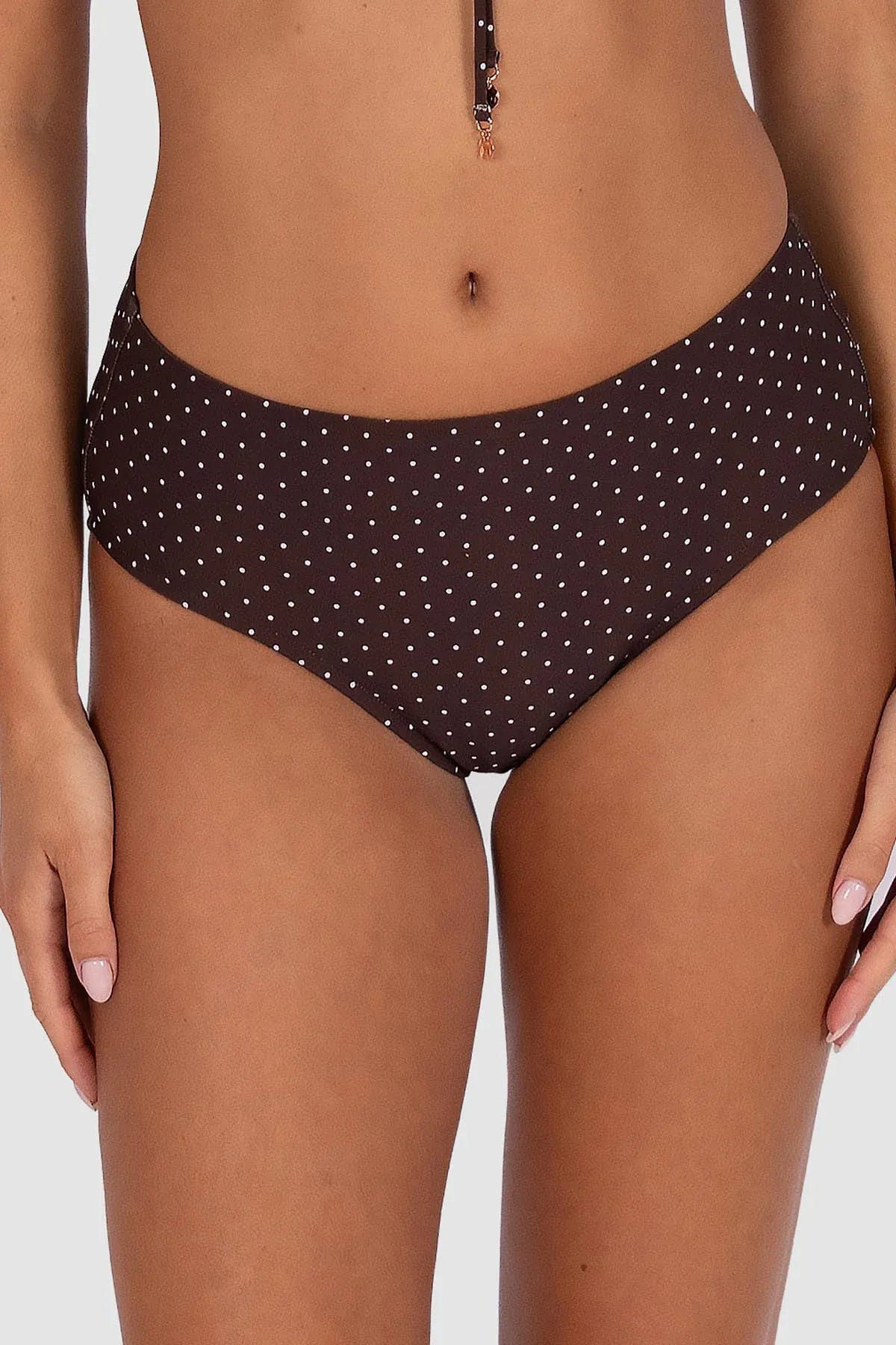 Baku Baku Sundancer Mid Pant - Cocoa Baku Sundancer Mid Pant - Cocoa Splash Swimwear Bikini Bottoms