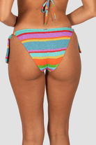 Baku Baku Trinidad Hipster Tie Side Bikini Bottom- Multi Baku Trinidad Hipster Tie Side Bikini Bottom- Multi Splash Swimwear